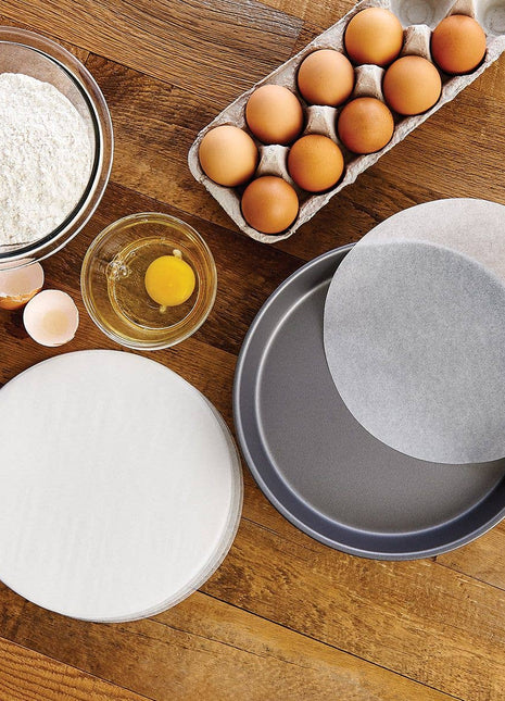 Mrs. Anderson's Baking Bleached Round Parchment Paper 9in
