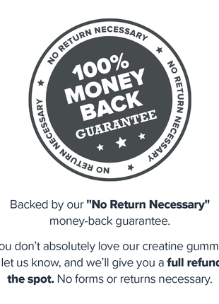 Creatine Gummies Creatine Monohydrate Supplement