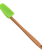 Mini Spoon/Spatula Silicone Green