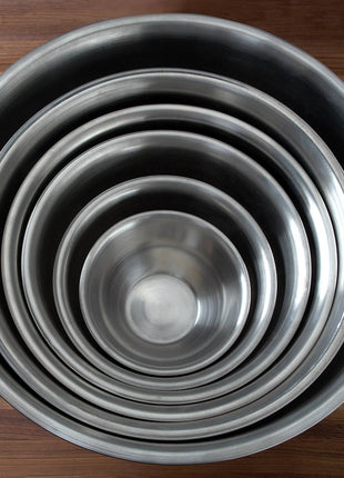 Fox Run Large Stainless Steel Mixing Bowl, 4.25-Quart