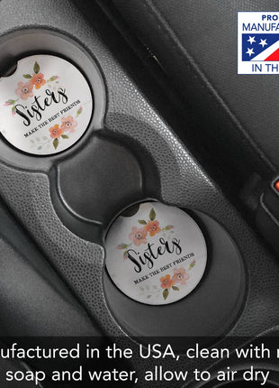 Sisters Stone Car Coaster, Single Pack