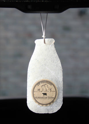 Milk Reclamation Barn hanging freshener for car and closet use