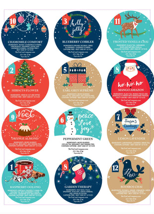 Twelve Days of Tea Sampler Box