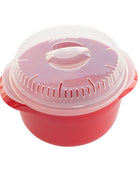 Nordic Ware Multi Boiler Microwave Cooker with Strainer Lid, 5.5-Cup Capacity