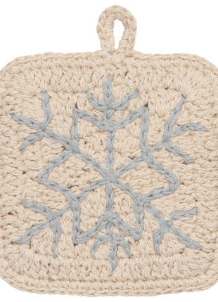 Snowfall Christmas Crochet Sponges Set of 2
