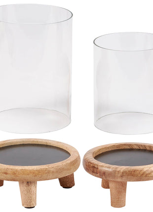 Hurricane Candle Holder Set
