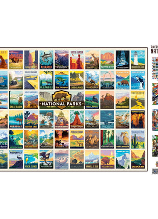 National Parks by Anderson Design Group 1000 Piece Puzzle