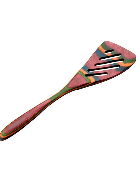 8" Rainbow Pakka Mini Slotted Spatula