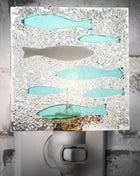 Fused Glass Fish Night Light | Christian Gift | J Devlin