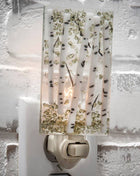 Aspen Tree Fused Glass Night Light Plug-In J Devlin