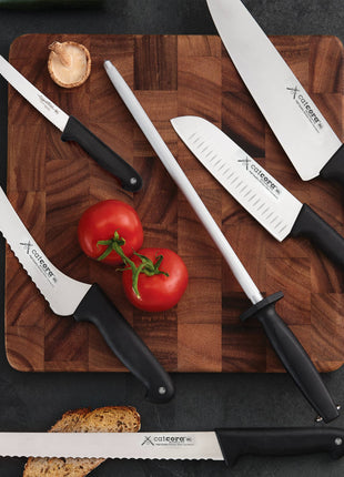 CatCora Soft-Grip Handle Offset Bread Knife, 9in