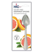 HIC Kitchen Serrated Edge Grapefruit Spoon Set Of 2
