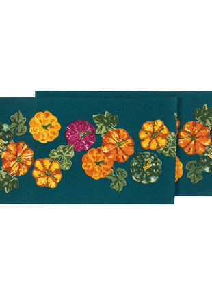 Harvest Gourds Table Runner