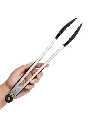 CatCora Silicone Tipped Locking Tongs