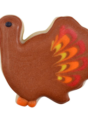 Mini Gobbler Turkey Cookie Cutter (1.5")