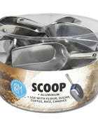 Aluminum scoop for flour sugar coffee rice and candy