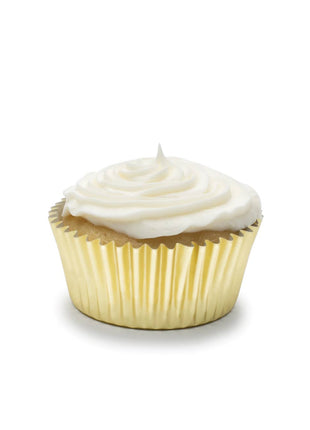 Fox Run Gold Foil Cupcake Liners, Set of 32, 3"