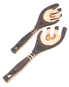 9-Inch Natural Pakka Salad Servers