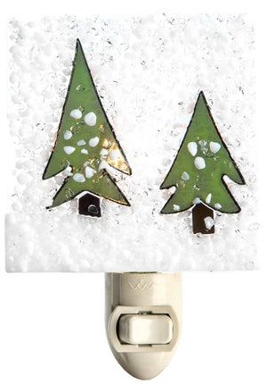 Stained Glass Vintage Christmas Tree Nightlight | J Devlin