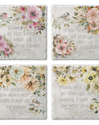 Sunny Scriptures Stone Coasters