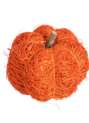 Orange Sisal Pumpkin