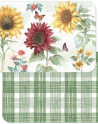 Sunflower Splendor Reversible Rectangular Plastic Placemat