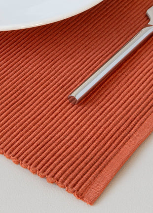 Spectrum Cotton Placemat Rust