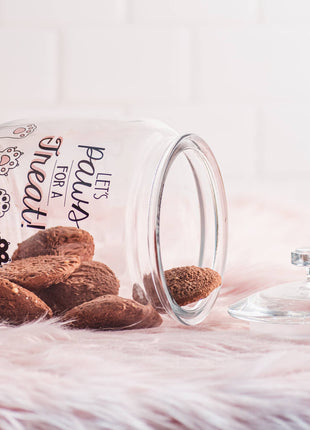 "Let's Paws..." Pet Treat Canister