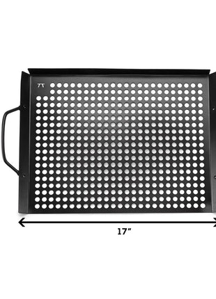Outset Non-Stick Grill Grid with Handles, 11" x 14"
