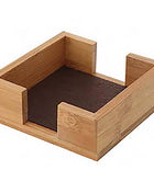 Thirstystone Bamboo Square Coaster Holder