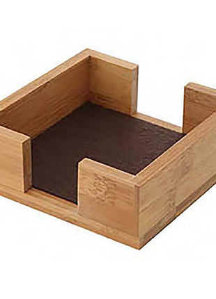 Thirstystone Bamboo Square Coaster Holder