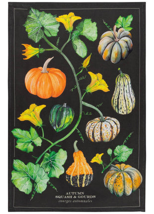 Autumn Squash Dishtowel