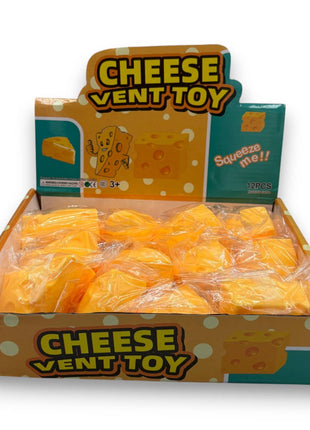 Cheese Vent Toy – 12ct Display