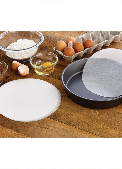Mrs. Anderson's Baking Bleached Round Parchment Paper 9in