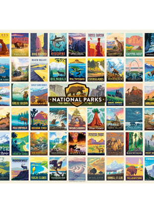 National Parks by Anderson Design Group 1000 Piece Puzzle