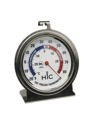 HIC Kitchen Roasting Refrigerator Freezer Thermometer, Large 2.5in