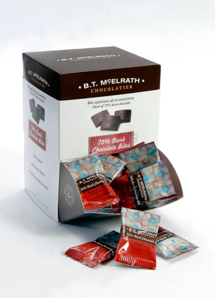 70% Dark Chocolate Bites