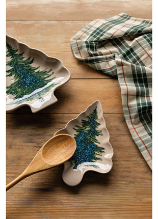 Winter Tree Christmas Spoon Rest