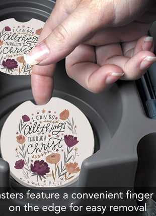 All Things Absorbent Stone Car Coaster, Bulk