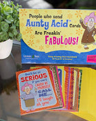 People Who Send Aunty Acid Cards Are Freakin’ Fabulous! - Greeting Card Assortment