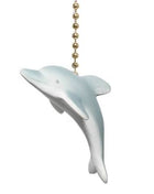 Dolphin ceiling fan pull charm