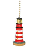 Assateague Lighthouse ceiling fan pull charm