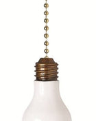 Ceiling Fan Pull - Lightbulb