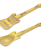 Island Bamboo Yellow Guitar Spoon