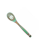 Island Bamboo Mint Slotted Spoon