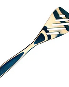 Island Bamboo Blue Mini Slotted Spatula