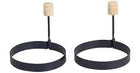 HIC Kitchen Nonstick Egg Ring - set of 2
