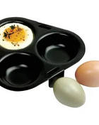 Norpro Nonstick Metal 3 Egg Poacher Pan
