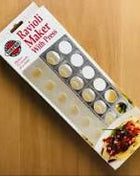Norpro Ravioli Maker With Press 12 Inches, Metallic