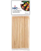 HIC 6-in. Bamboo Skewers